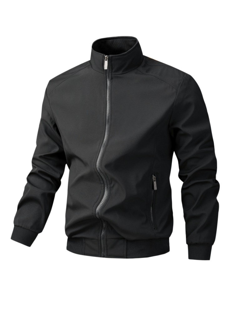 Men's jacket, casual men's zipper jacket, outerwear