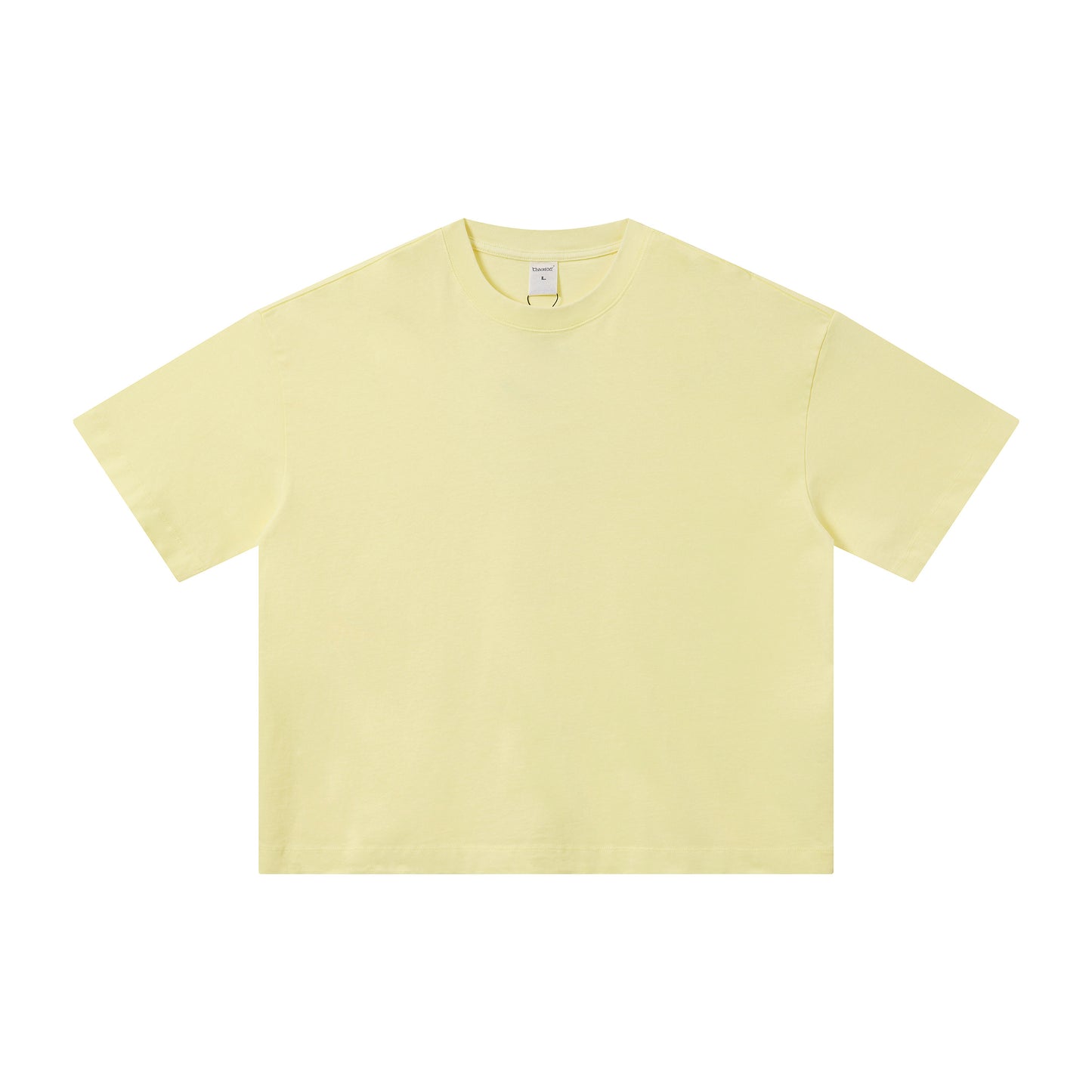 Men's T-shirt BOXY fit T-shirt versatile round neck