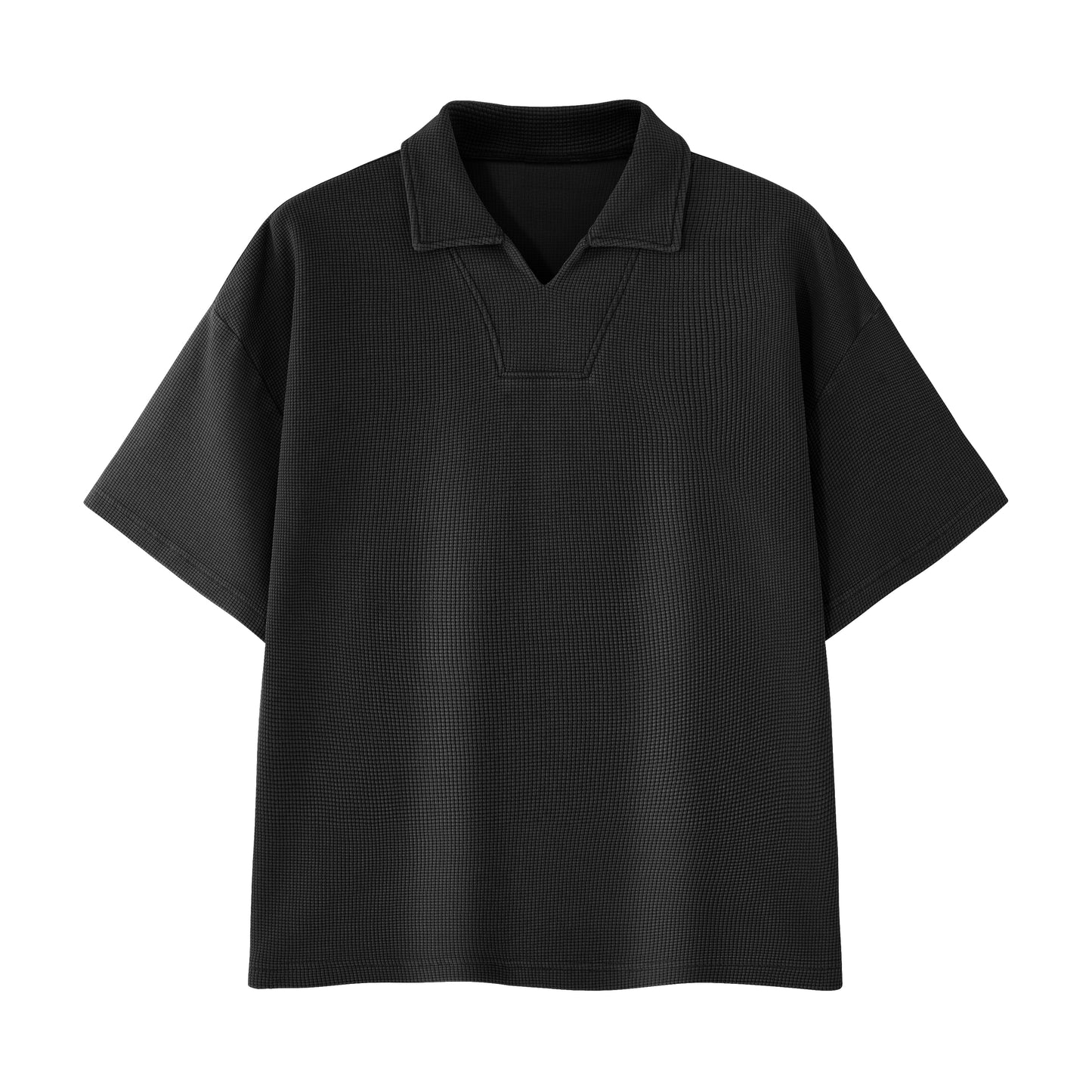Men's knitted fabric, breathable, soft and comfortable, keeps you dry and not stuffy, with a unique texture that doesn't sag.