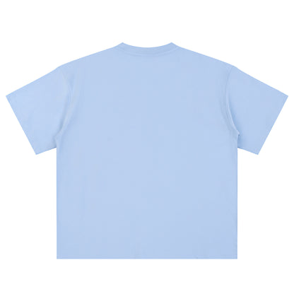 100% cotton short-sleeved T-shirt with a cool feel and 7A antibacterial properties