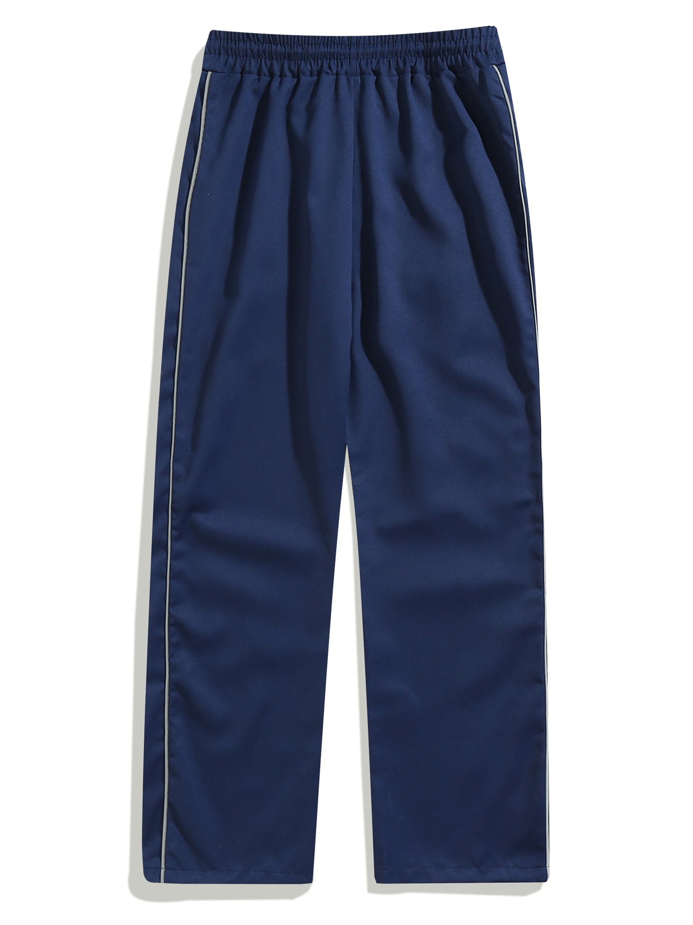 Men's new woven casual straight leg pants men's clothing