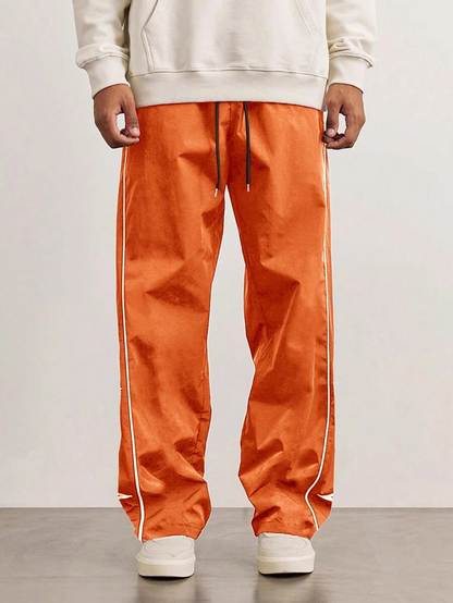 Men's New Embroidered Casual Pants, Retro Casual Jogger Pants