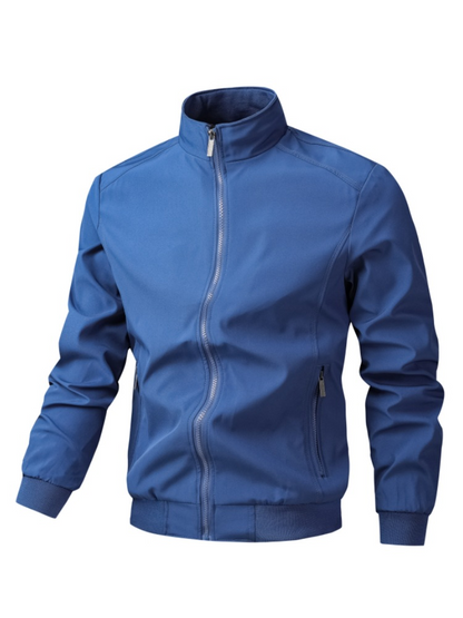 Men's Jacket Spring/Autumn Casual Men's Handsome Pilot Zipper Jacket