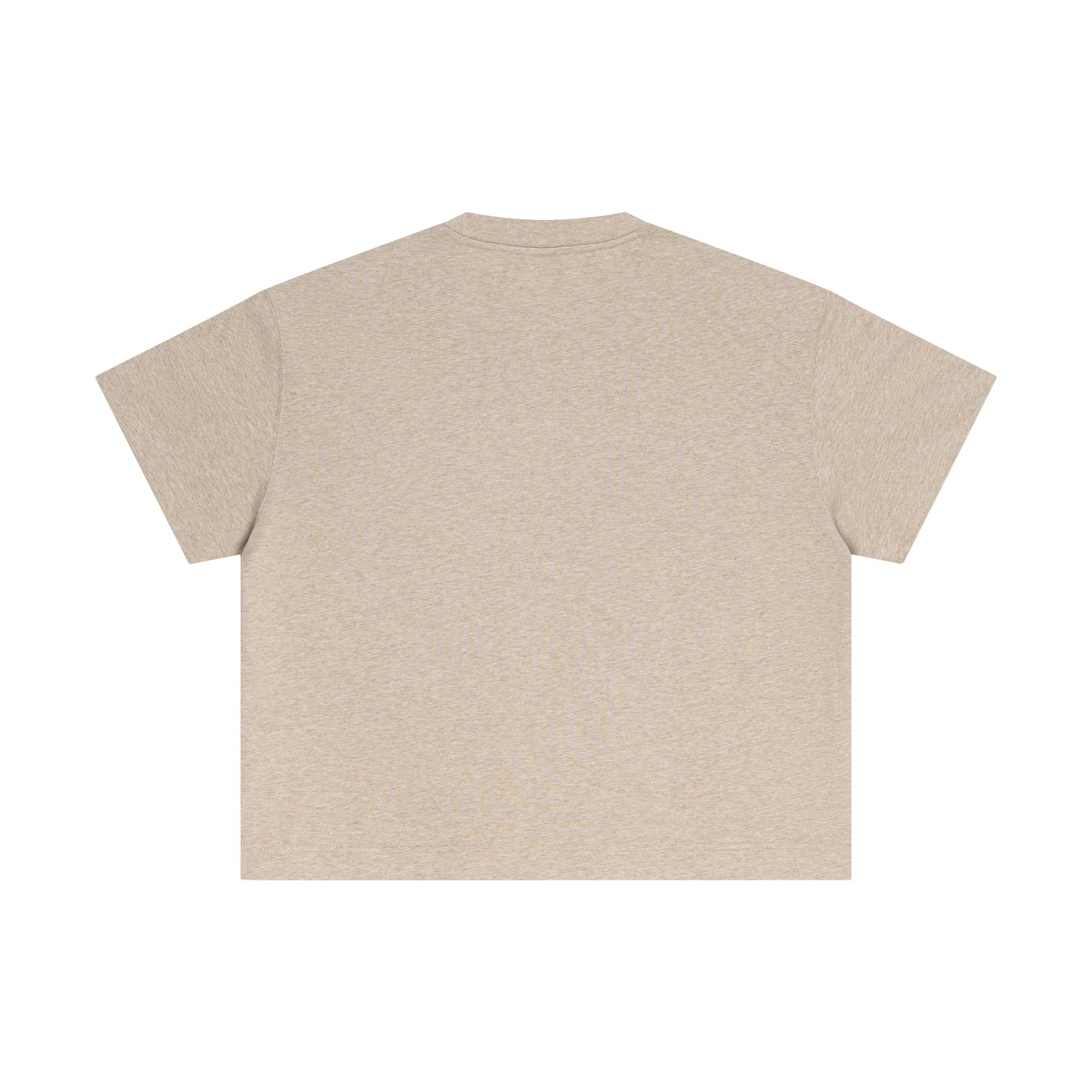 100% cotton men's boxy fit solid color loose short-sleeved T-shirt