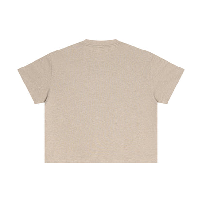 100% cotton men's boxy fit solid color loose short-sleeved T-shirt