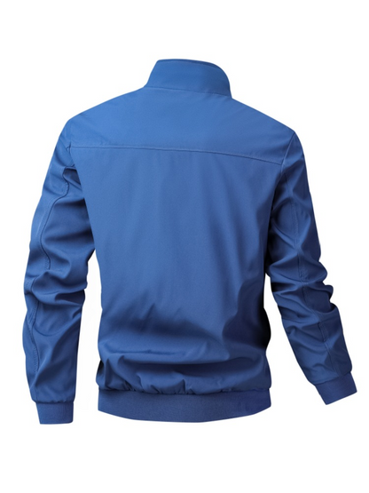 Men's Jacket Spring/Autumn Casual Men's Handsome Pilot Zipper Jacket