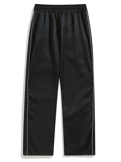 Men's new woven casual straight leg pants men's clothing