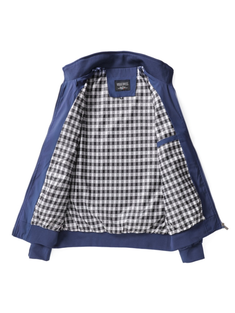Men's Jacket Spring/Autumn Casual Men's Handsome Pilot Zipper Jacket