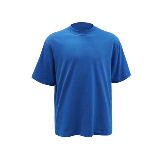 Men's versatile loose shoulder short sleeved T-shirt