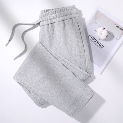 26 Women's White Straight-Leg Pants, Drapey Trendy Casual Sports Trousers