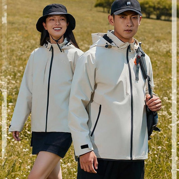 Thin, custom-printed, windproof, water-repellent cycling jacket for men and women