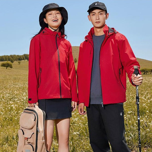 26 Thin, custom-printed, windproof, water-repellent cycling jacket for men and women