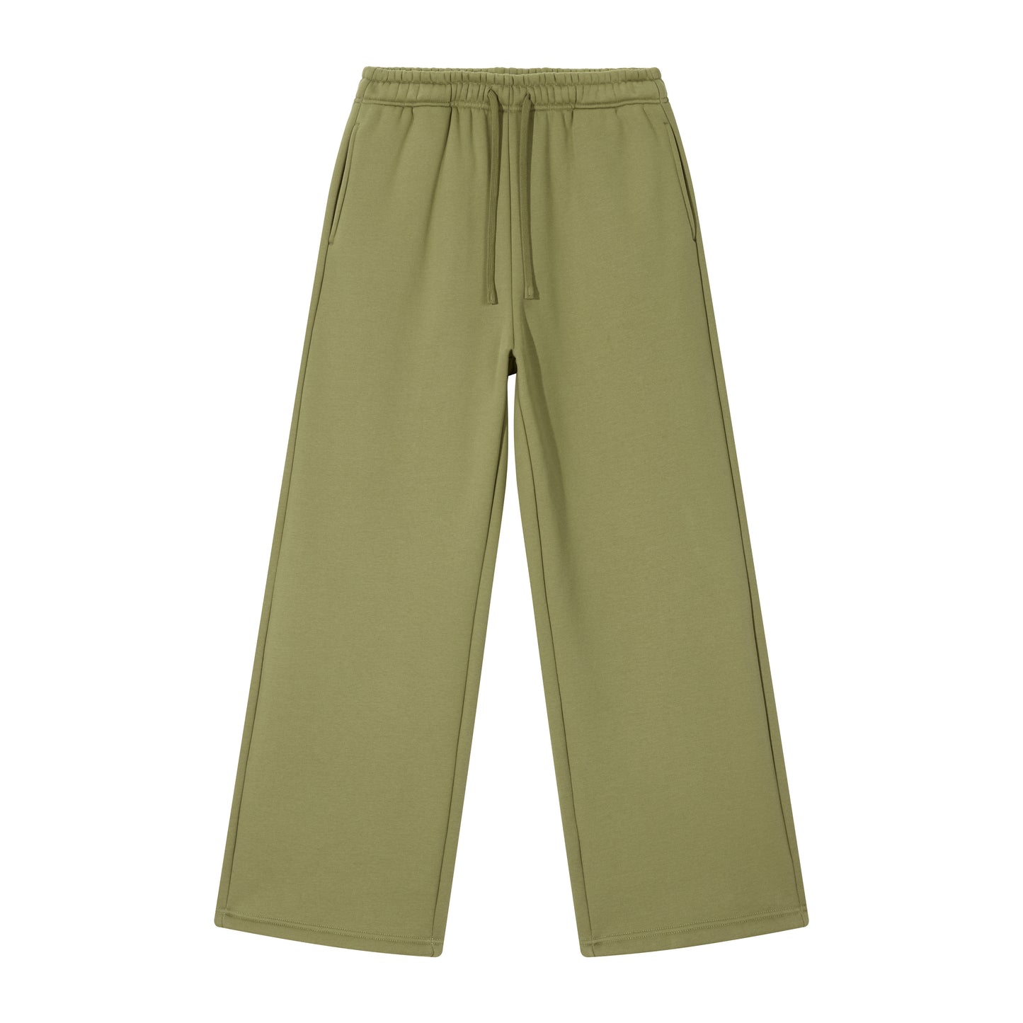 Men's Drawstring Loose-Fit Simple Casual Straight-Leg Sweatpants