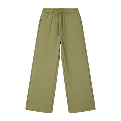 Men's Drawstring Loose-Fit Simple Casual Straight-Leg Sweatpants