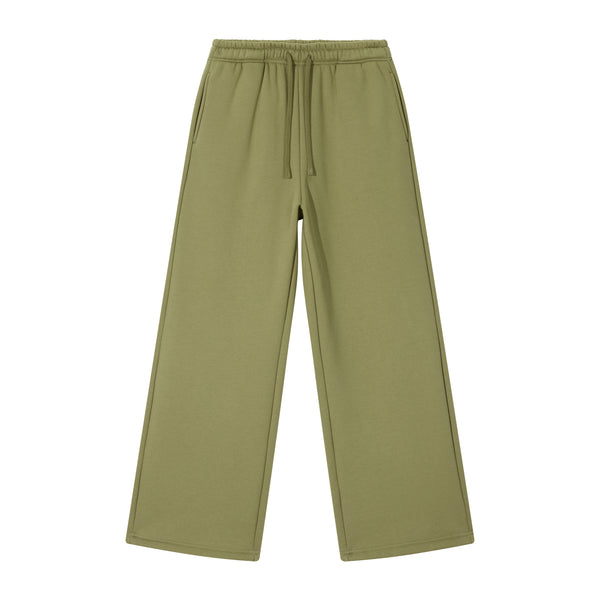 Men's drawstring sweatpants, easy to put on and take off, loose and casual straight leg.