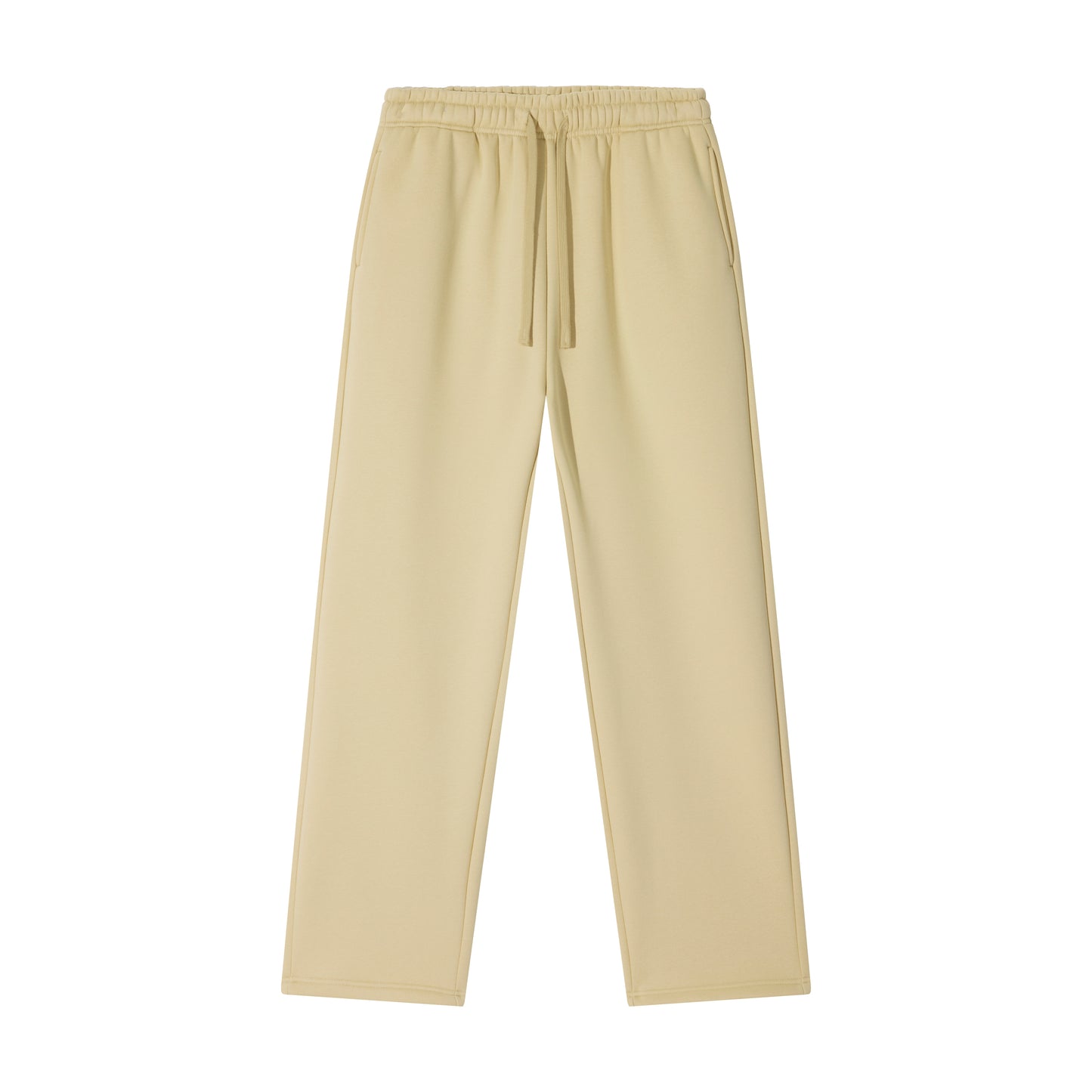 Men's Drawstring Loose-Fit Simple Casual Straight-Leg Sweatpants