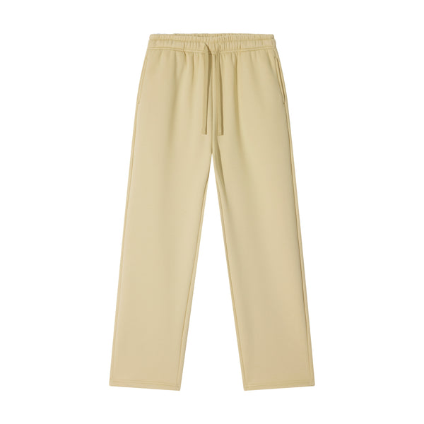 Men's drawstring loose-fitting straight-leg sweatpants for easy on and off.