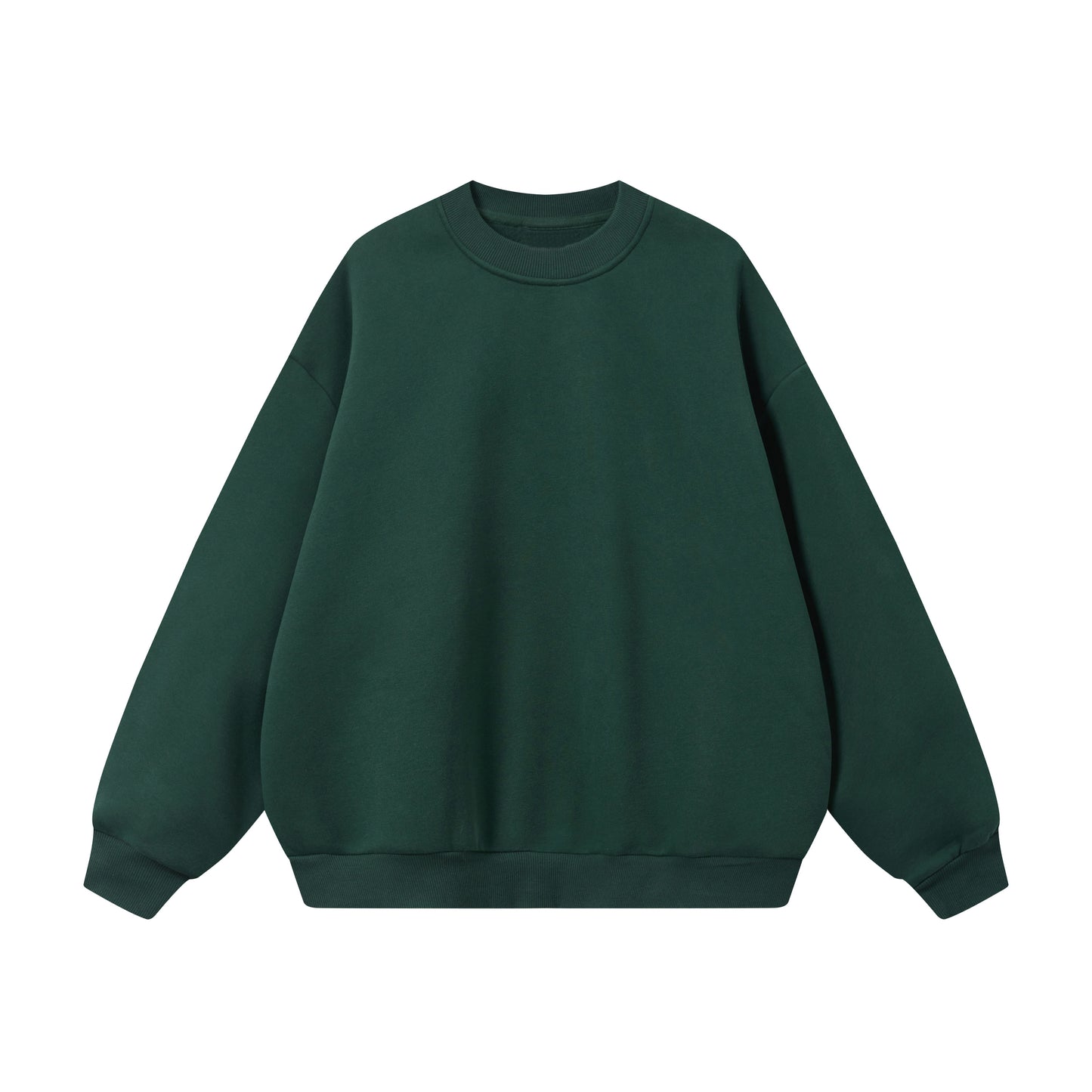 Women's Long-Sleeve Heavyweight Boxy Fleece-Lined Sweatshirt