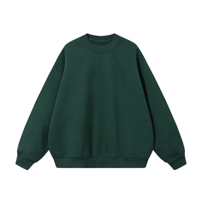 Women's Long-Sleeve Heavyweight Boxy Fleece-Lined Sweatshirt