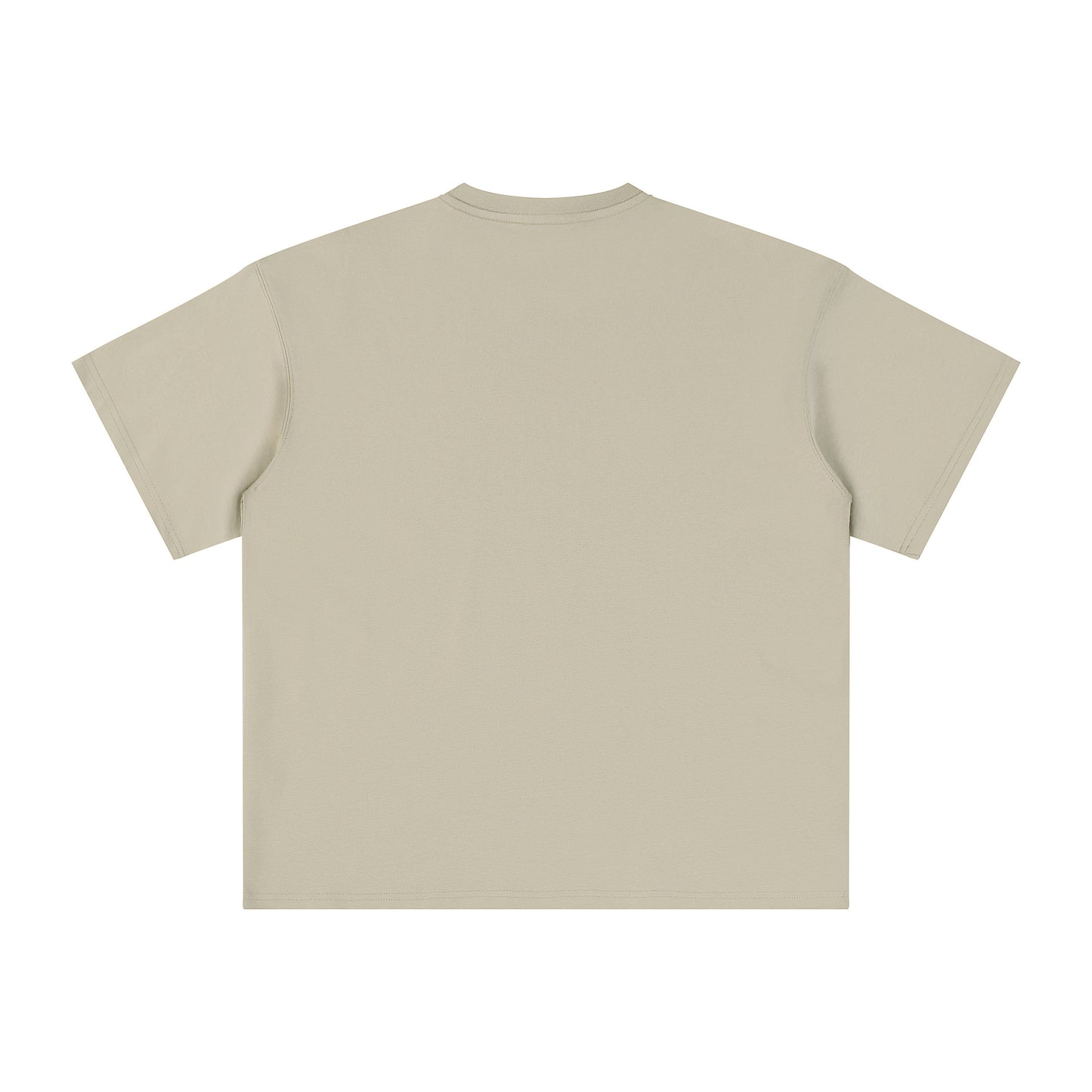 Women's Short-Sleeve T-Shirt, Relaxed High-Street Style, Earth Tones, 16 Colors, FOG Drop-Shoulder