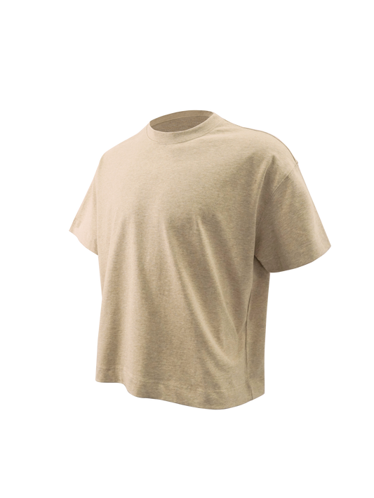 Men's style neat color top loose short sleeved T-shirt