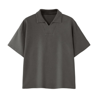 Men's knitted fabric, breathable, soft and comfortable, dry and not stuffy, with a unique texture, not flabby