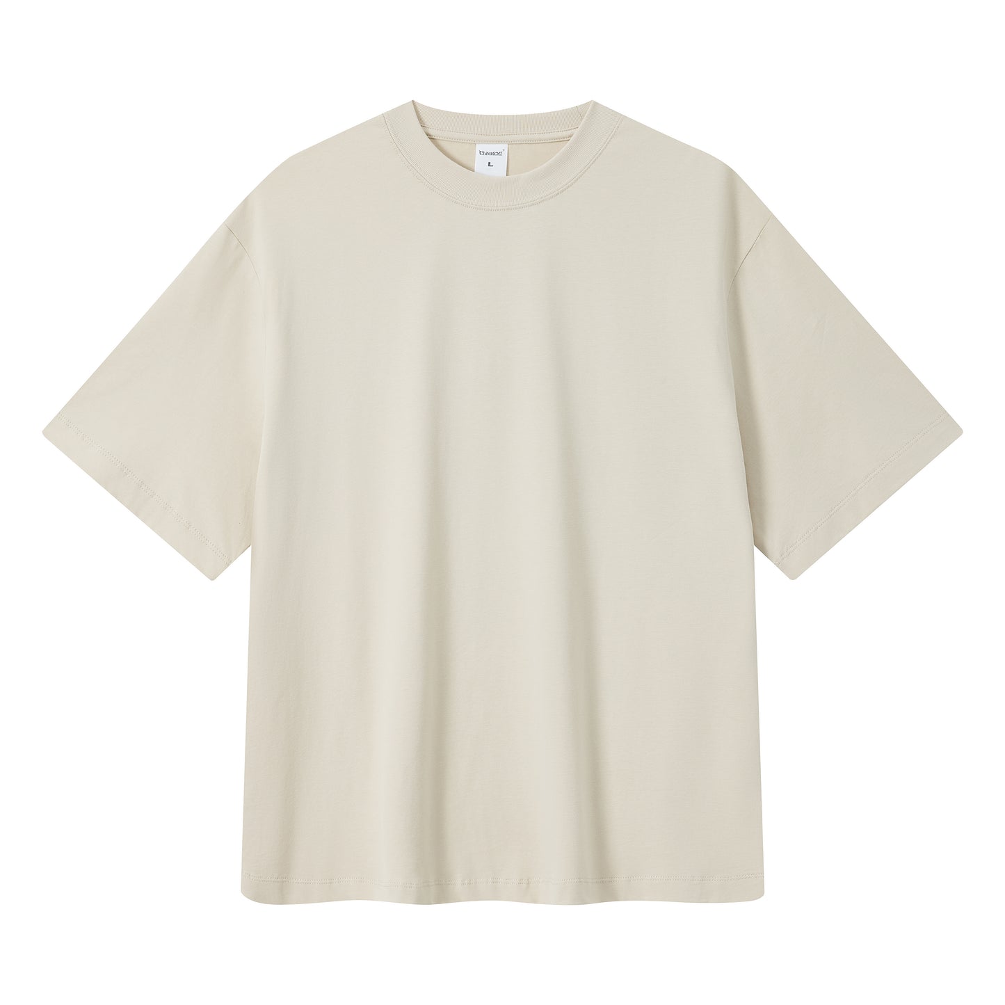 Men's loose shoulder versatile short sleeved T-shirt