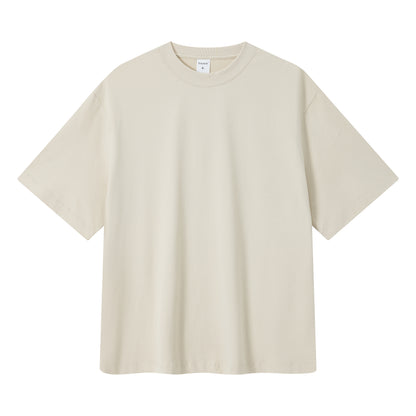 Men's loose shoulder versatile short sleeved T-shirt