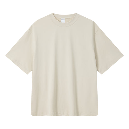 Summer men's loose shoulder short sleeved T-shirt