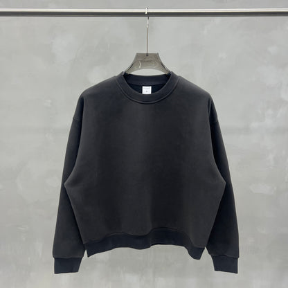Women's Long-Sleeve Heavyweight Boxy Fleece-Lined Sweatshirt