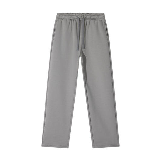 Men's Drawstring Loose-Fit Simple Casual Straight-Leg Sweatpants