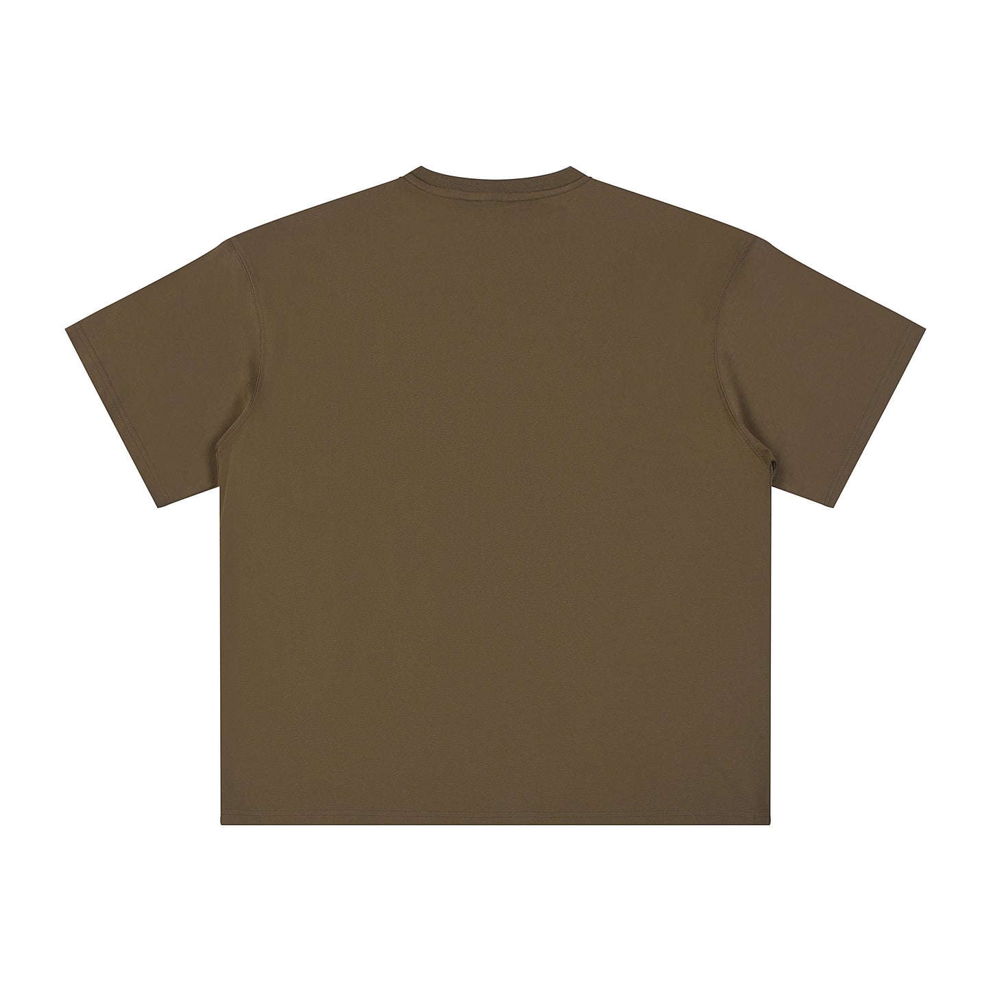 Women's Short-Sleeve T-Shirt, Relaxed High-Street Style, Earth Tones, 16 Colors, FOG Drop-Shoulder