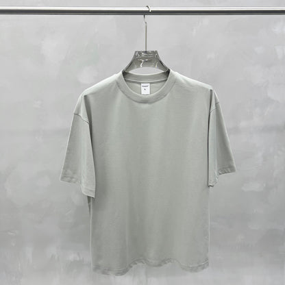 2026  Solona Distressed Men's Drop-Shoulder Mint Smoothie T-Shirt