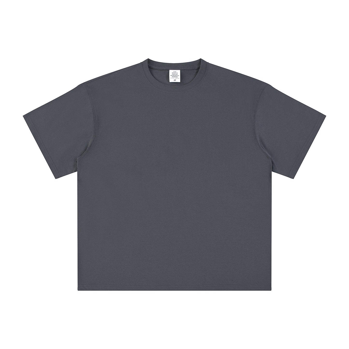 Women's Short-Sleeve T-Shirt, Relaxed High-Street Style, Earth Tones, 16 Colors, FOG Drop-Shoulder