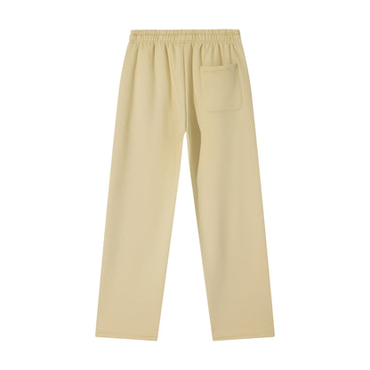Men's Drawstring Loose-Fit Simple Casual Straight-Leg Sweatpants