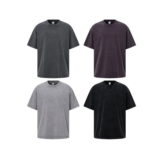 Anyang 2026 Summer Short sleeved T-shirt Men's Printing Versatile Round Neck T-shirt Wholesale