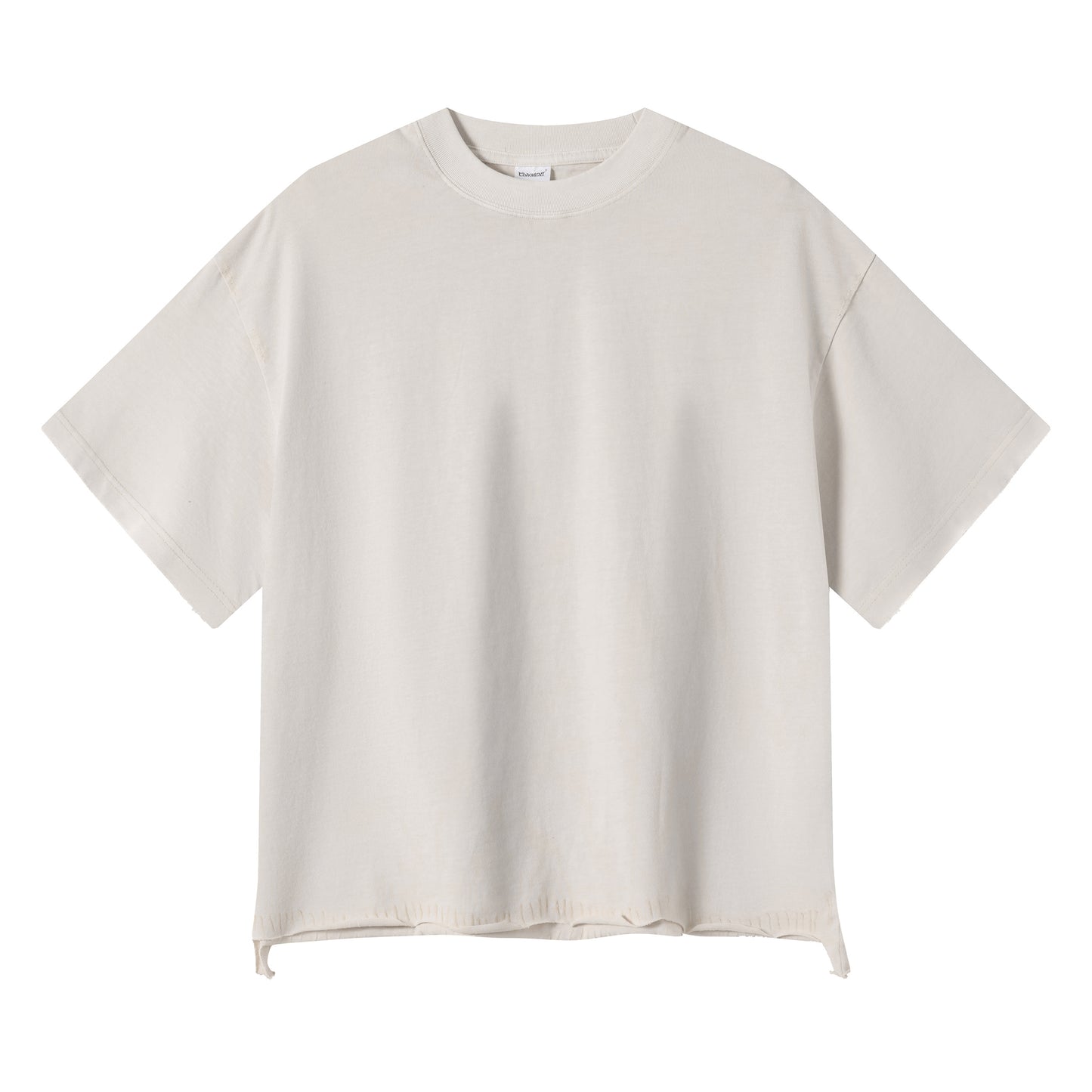 Men's Distressed Wash Retro Short-Sleeve Slim Fit T-Shirt