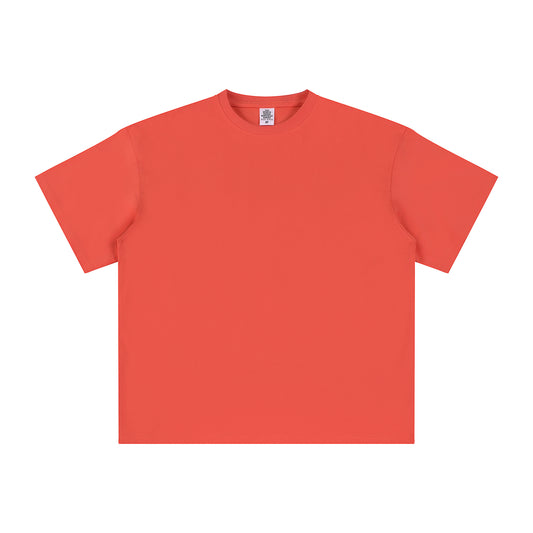 Women's Short-Sleeve T-Shirt, Relaxed High-Street Style, Earth Tones, 16 Colors, FOG Drop-Shoulder
