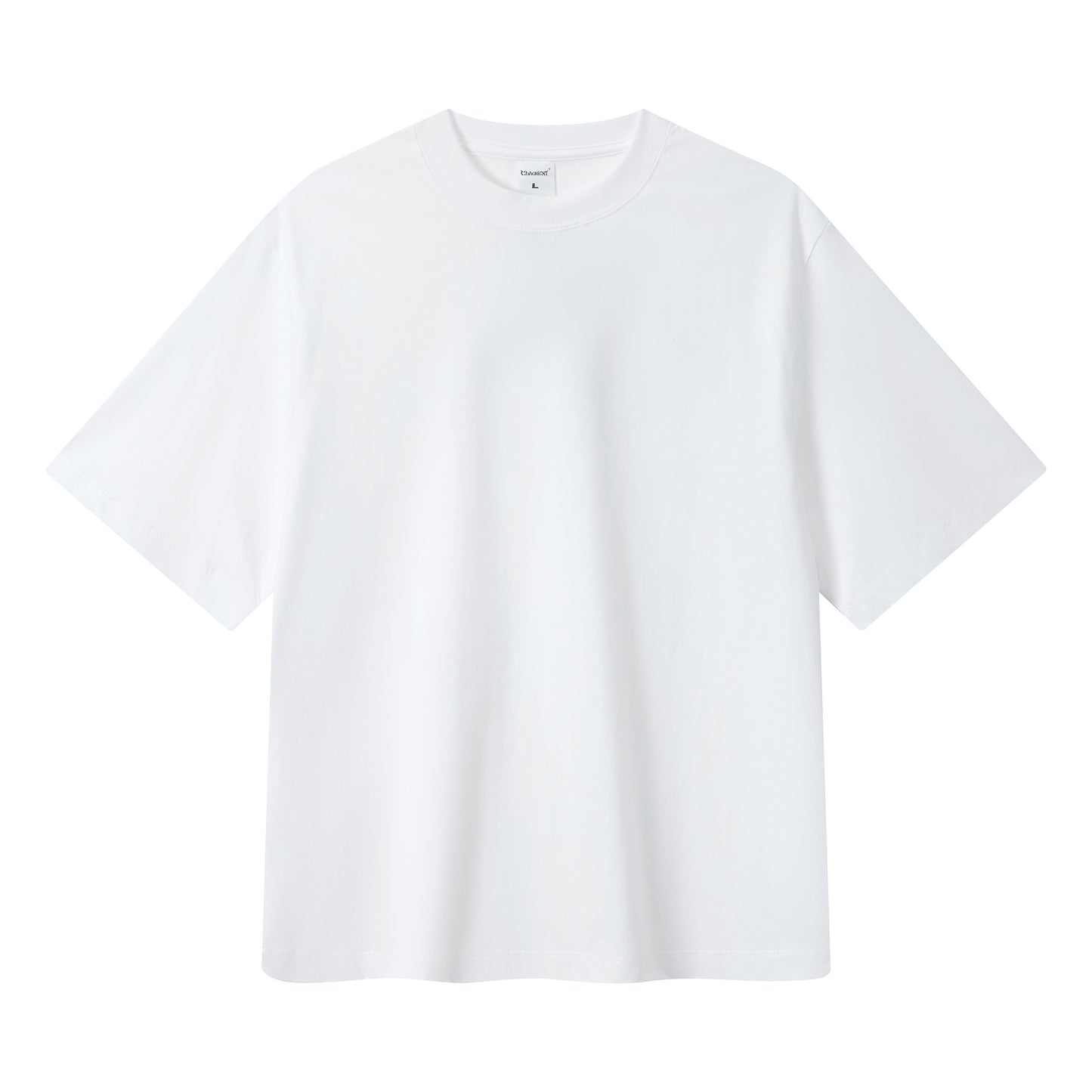 Men's loose shoulder versatile short sleeved T-shirt