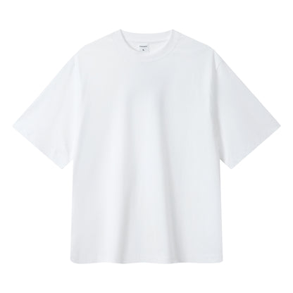 Men's loose shoulder versatile short sleeved T-shirt
