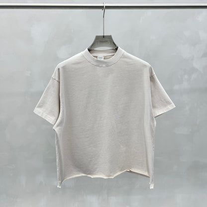Men's Distressed Wash Retro Short-Sleeve Slim Fit T-Shirt