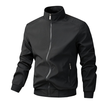 Men's Jacket Spring/Autumn Casual Men's Handsome Pilot Zipper Jacket