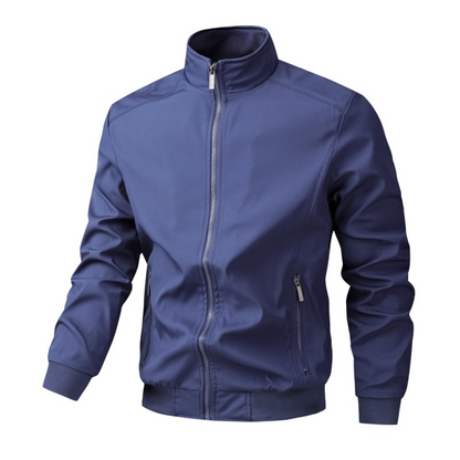 Men's Jacket Spring/Autumn Casual Men's Handsome Pilot Zipper Jacket