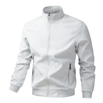Men's Jacket Spring/Autumn Casual Men's Handsome Pilot Zipper Jacket