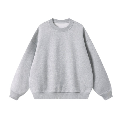 Women's Long-Sleeve Heavyweight Boxy Fleece-Lined Sweatshirt