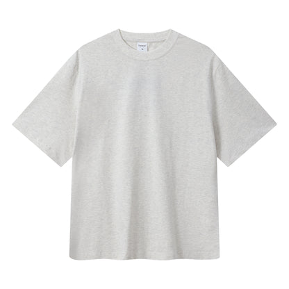 Men's loose shoulder versatile short sleeved T-shirt