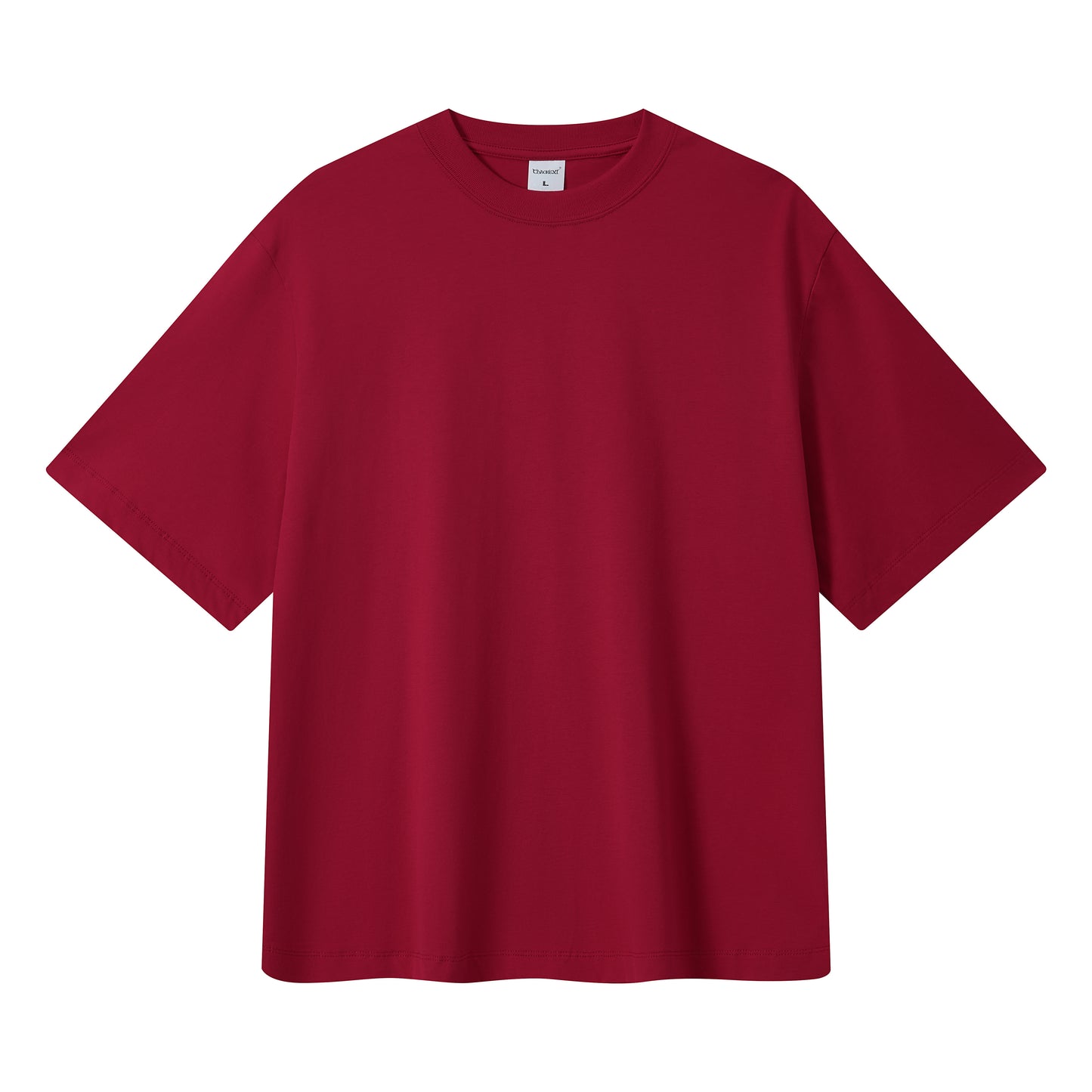 Men's loose shoulder versatile short sleeved T-shirt