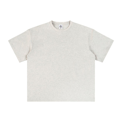 Women's Short-Sleeve T-Shirt, Relaxed High-Street Style, Earth Tones, 16 Colors, FOG Drop-Shoulder