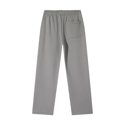 Men's Drawstring Loose-Fit Simple Casual Straight-Leg Sweatpants