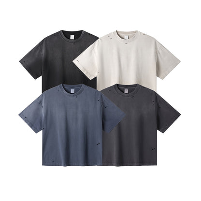Men's Retro Camouflage Burnout T-Shirt